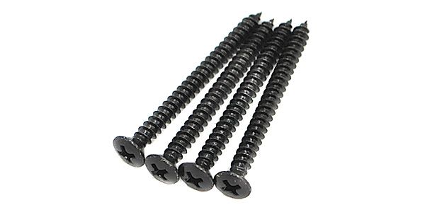 FERNANDES/NECK JOINT SCREW 4mm BLACK