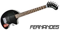 FERNANDES ZO-3&nbsp;芸達者&nbsp;&amp;#039;11&nbsp;Black　スピーカー内蔵