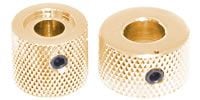 FERNANDES / BRASS DOME KNOB 2/2 GOLD