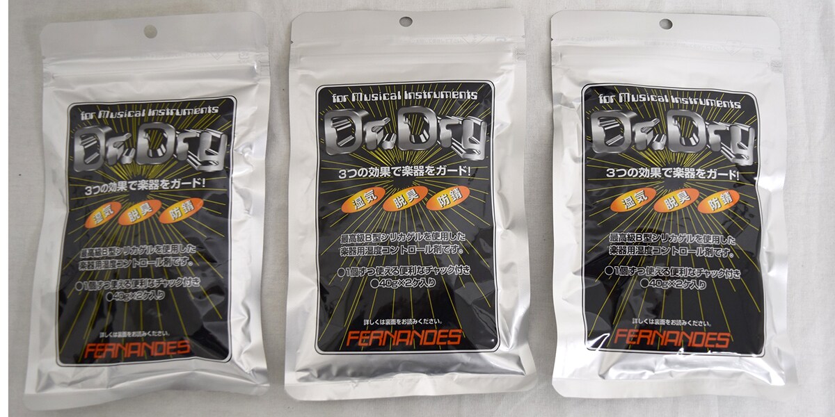 FERNANDES ( フェルナンデス ) Dr.Dry 3個セット 楽器用湿度調整剤 | サウンドハウス