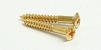 FERNANDES END PIN SCREW F TYPE GOLD