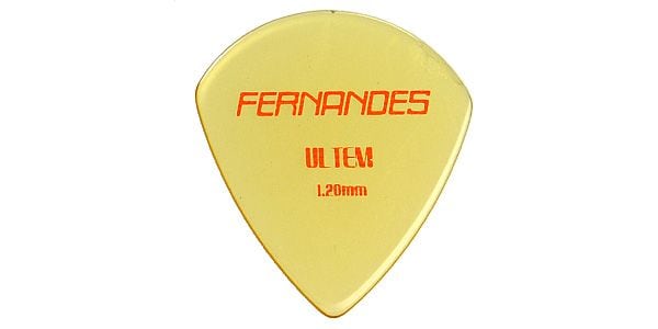 安いウルテム JAZZ XL･JAZZ3ピックまとめ｡安くて手に入りやすい人気のオススメULTEMジャズギターピック一覧。FERNANDES ( フェルナンデス ) / P-100UC 1.20mm