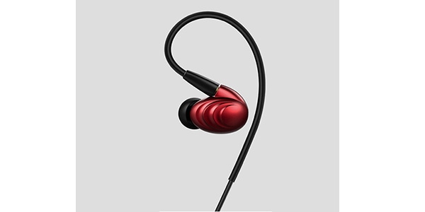 FiiO / F9 canal type earphones red
