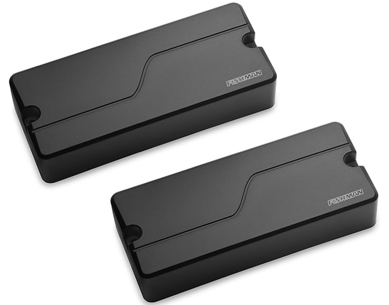 FISHMAN/Fluence Modern Humbucker 7 String Set Black Plastic