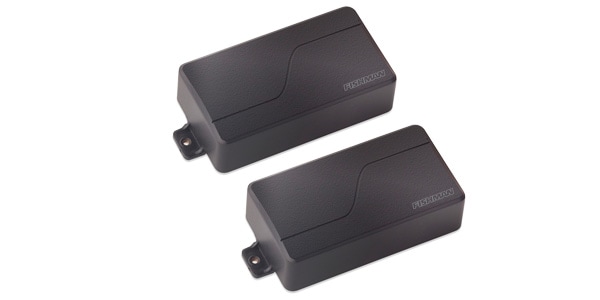 Fluence Modern Humbucker Set Black Plastic