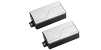 FISHMAN Fluence Modern Humbucker Set Brushed Stainless