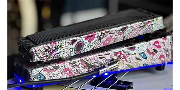 Flattley Guitar Pedals / Bass Wah "Sugar Skulls"画像7
