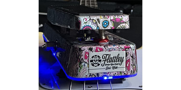 Flattley Guitar Pedals / Bass Wah "Sugar Skulls"画像8