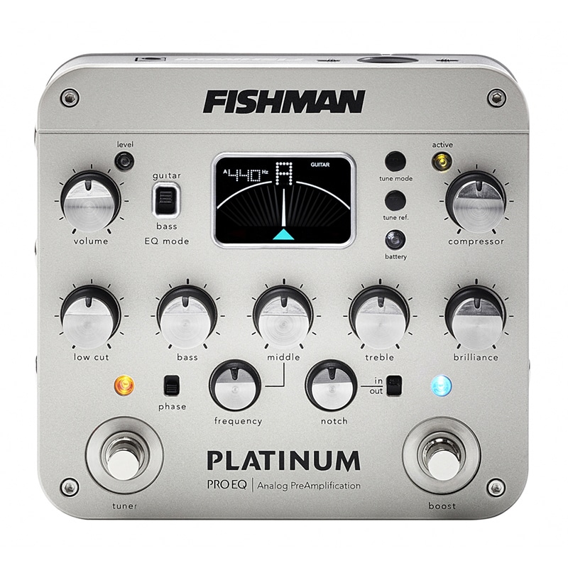 FISHMAN/Platinum Pro EQ/DI Analog Preamp