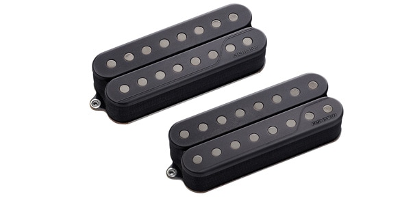FISHMAN / Fluence Custom Series Keith Merrow 8 String Black  Set