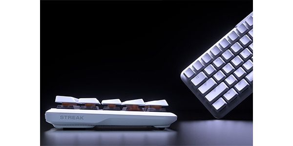 Fnatic Gear ( フナティック ギア )  / STREAK65 LP WHITE US画像2