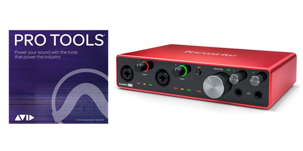 FOCUSRITE ( フォーカスライト ) / Pro Tools 永続ライセンス版 + Scarlett 8i6 (gen. 3)