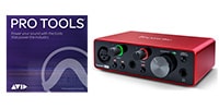 FOCUSRITE Pro Tools 永続ライセンス版 + Scarlett Solo (gen. 3)