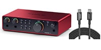 FOCUSRITE / Scarlett 2i2 (gen. 4) Type-C to Cケーブルセット
