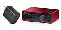 FOCUSRITE / Scarlett 4i4 (gen. 4) Type-C to Cケーブルセット
