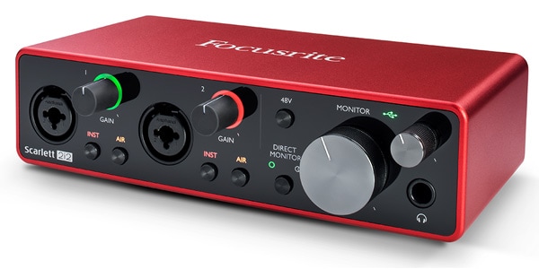 FOCUSRITE（フォーカスライト）Scarlett 2i2 gen.3 定番USBオーディオ