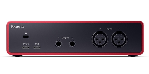 Focusrite オーディオインターフェイス　Scarlett 2i2