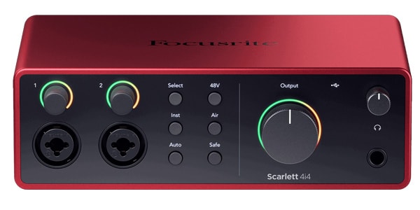 Sound　4i4　(gen.　送料無料　オーディオインターフェイス　4)　Scarlett　FOCUSRITE　House