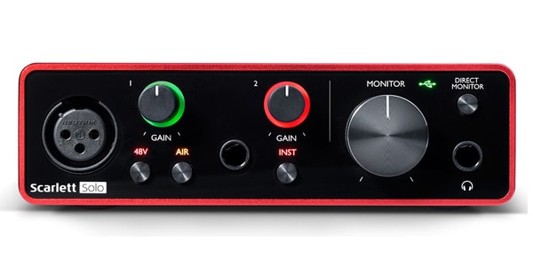 FOCUSRITE フォーカスライト Scarlett Solo gen. 3