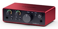 FOCUSRITE Scarlett Solo (gen. 4) オーディオインターフェイス