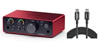 FOCUSRITE / Scarlett Solo (gen. 4) Type-C to Cケーブルセット
