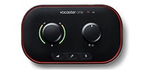 FOCUSRITE Vocaster One ポッドキャスト向けオーディオインターフェイス