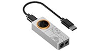 Fosi Audio / DS3 シルバー USB-C ポータブルDACアンプ