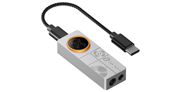 Fosi Audio ( フォシオーディオ )  / DS3 シルバー USB-C ポータブルDACアンプ