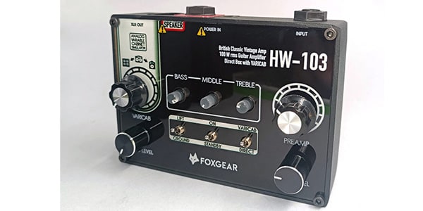 FOXGEAR ( フォックスギア )  / HW-103 Miniamp/Direct Box (British Clean Pedal Platform)画像2
