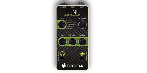 FOXGEAR / JEENIE (Amp + Cab Simulator, guitar interface)
