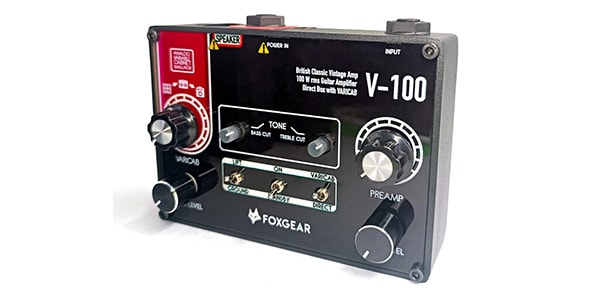 FOXGEAR ( フォックスギア )  / V-100 Miniamp/Direct Box (British Classic Tone)画像2