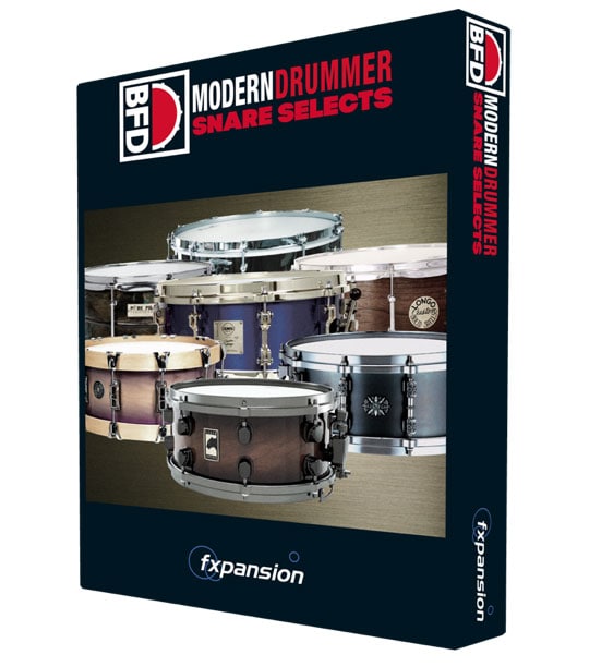 FXPANSION/BFD3/2 Expansion Pack: Modern Drummer Snare Selects