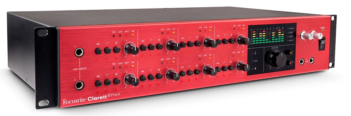 FOCUSRITE/Clarett 8Pre X Thunderboltオーディオインターフェイス