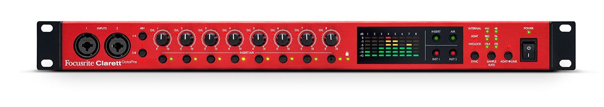 FOCUSRITE/Clarett Octopre マイクプリアンプ