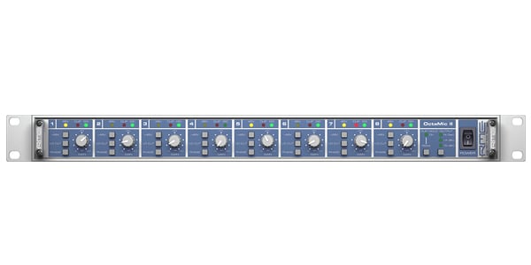 RME アールエムイー OctaMic II マイクプリアンプ 送料無料 サウンドハウス