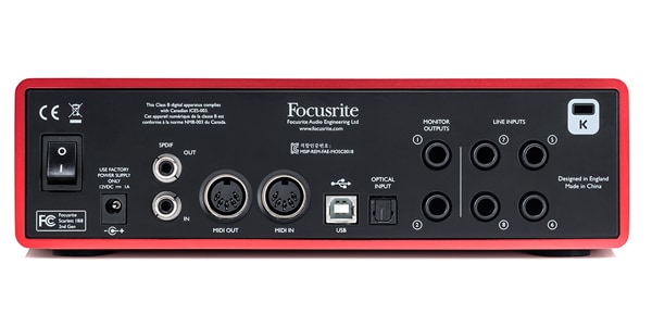 FOCUSRITE フォーカスライト Scarlett 18i8