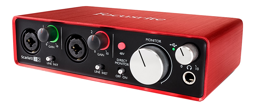 FOCUSRITE/Scarlett 2i2 G2 オーディオインターフェイス