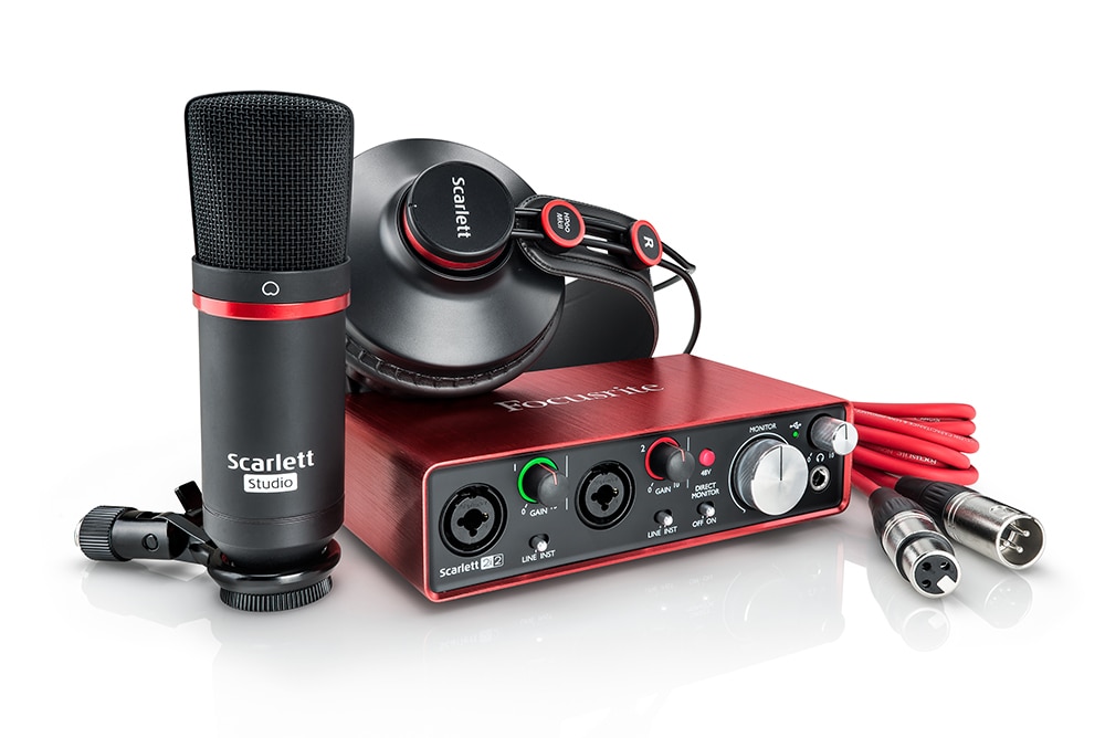 FOCUSRITE/Scarlett 2i2 Studio G2 オーディオインターフェイス