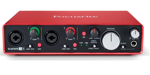 ジャンク　FOCUSRITE Scarlett 2i4 G2