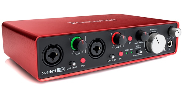 ジャンク　FOCUSRITE Scarlett 2i4 G2