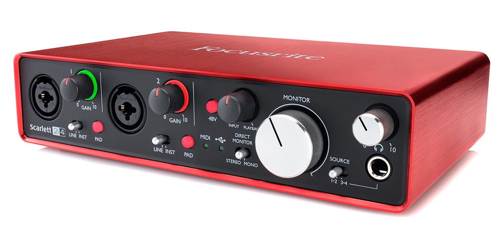 FOCUSRITE/Scarlett 2i4 G2 オーディオインターフェイス