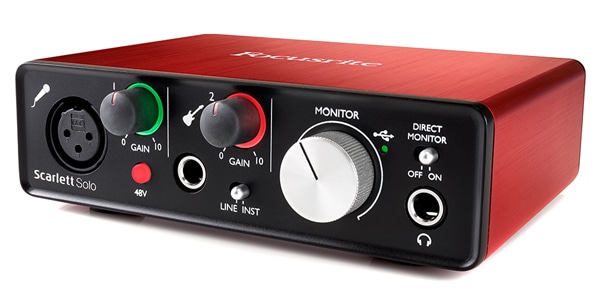 ジャンク　FOCUSRITE Scarlett 2i4 G2