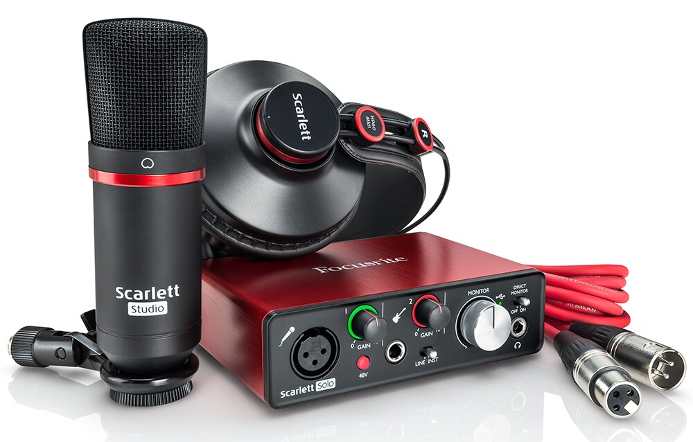 FOCUSRITE/Scarlett Solo Studio G2 DTMセット オーディオインターフェイス