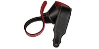 Franklin Strap / 12B-BKR-N Reversible Glove Leather Guitar Strap