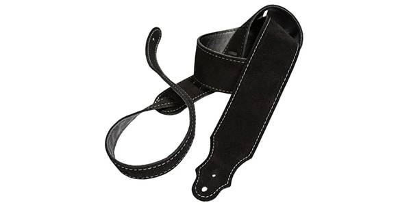 Franklin Strap / 3B-BK-S Purist Suede Guitar Strap, 2.5"
