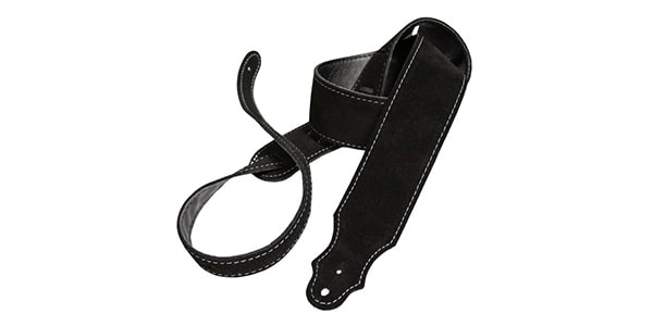 Franklin Strap / 3C-BK-S Purist Suede Guitar Strap, 3"