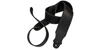 Franklin Strap / 4A-BK-S Purist Glove Leather Guitar Strap, 2