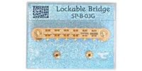 Freedom Custom Guitar Lockable Bridge SP-B-03G