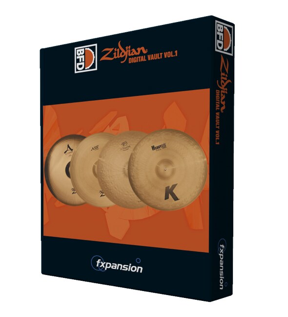 FXPANSION/BFD3/2 Expansion Pack: Zildjian Digital Vault