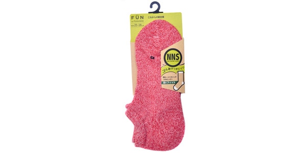 fukuske FUN ( フクスケファン )  / FF NewNormalSocks スニーカー　オレンジ　25.0～28.0cm